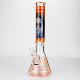 15.5" 9 mm Graphic Glass Water Bong