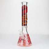 15.5" 9 mm Graphic Glass Water Bong