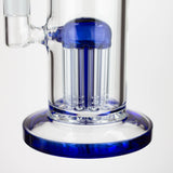 8.5" 8-Arm Perc Glass Bubbler