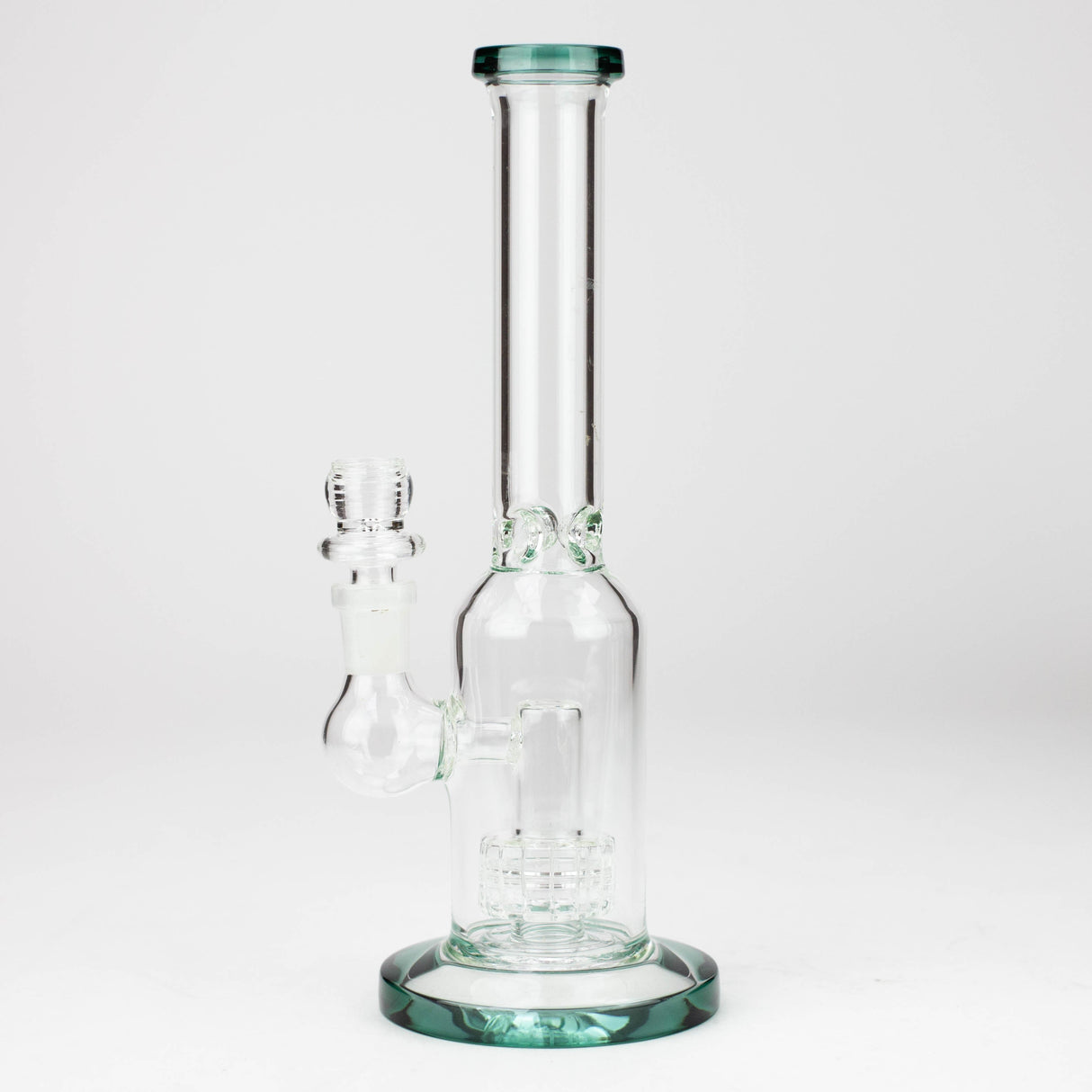 9.5" Showerhead Stemless Glass Bong 2-Pack