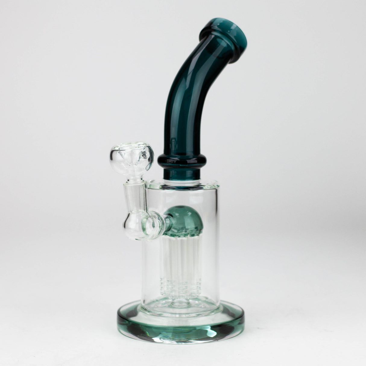 9.5" 8-Arm Tree Perc Bent Neck Glass Bong 2-Pack