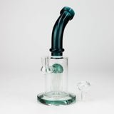 9.5" 8-Arm Tree Perc Bent Neck Glass Bong 2-Pack