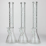 Castle Glassworks | 18" laser etched Tube Beaker Bong