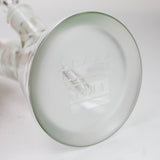 Castle Glassworks | 18" laser etched Tube Beaker Bong