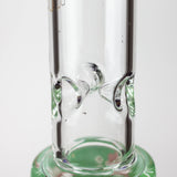 BLO 13" Flower Decal Percolator Glass Bong