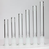 Glass Slitted Glass Diffuser Downstem Pack of 3