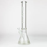 Castle Glassworks | 18" Beaker 9mm Glass bong – Color Logo