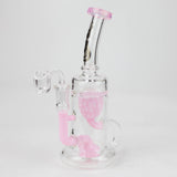 Genie 9" Stemless Recycler Bubbler with Banger