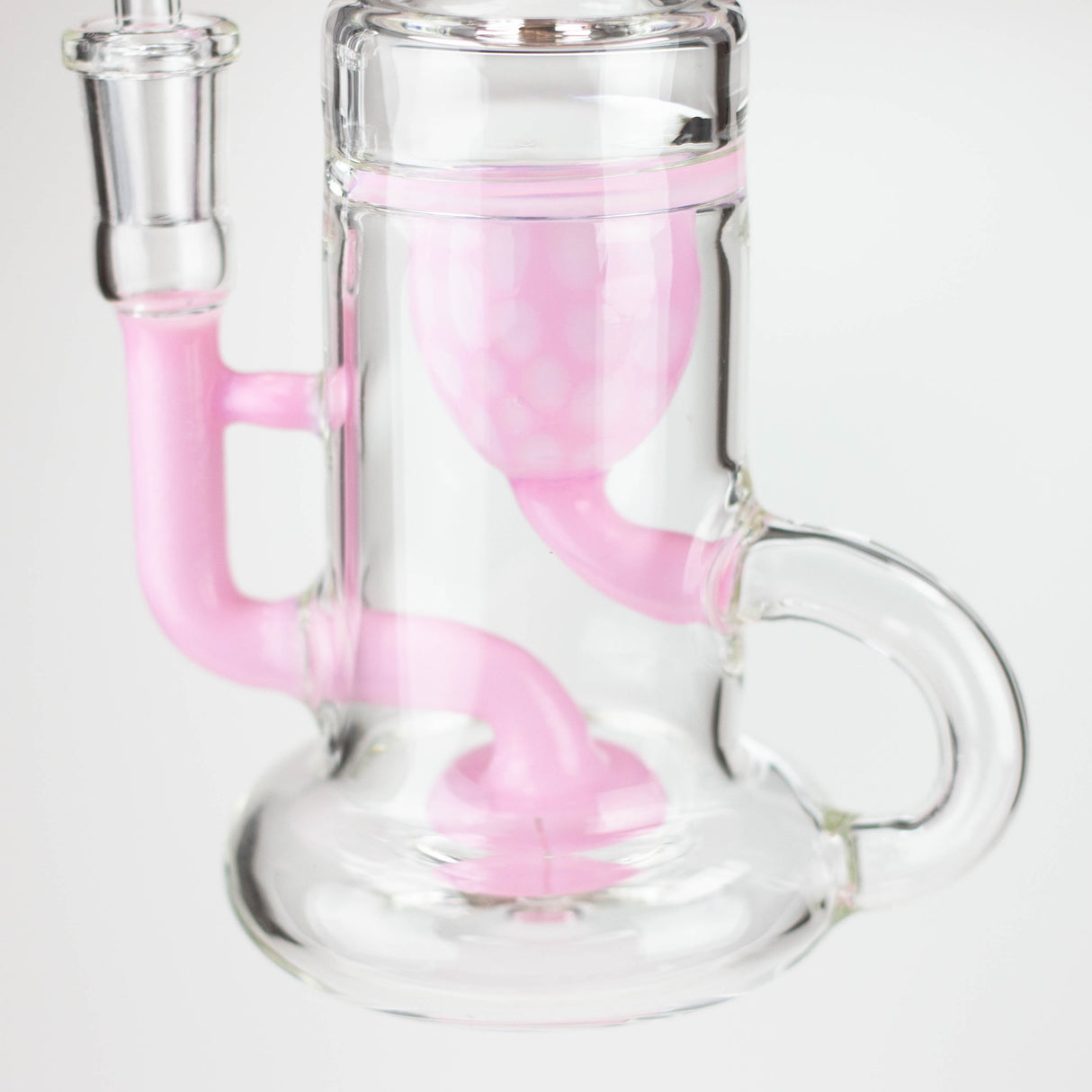 Genie 9" Stemless Recycler Bubbler with Banger