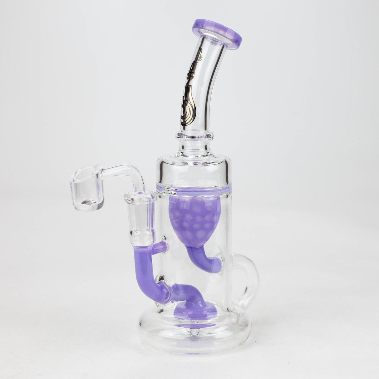 Genie 9" Stemless Recycler Bubbler with Banger