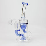 Genie 9" Stemless Recycler Bubbler with Banger