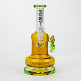 Cobra 8.5" Amber Green Monster Eye Stemless Bong