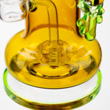 Cobra 8.5" Amber Green Monster Eye Stemless Bong