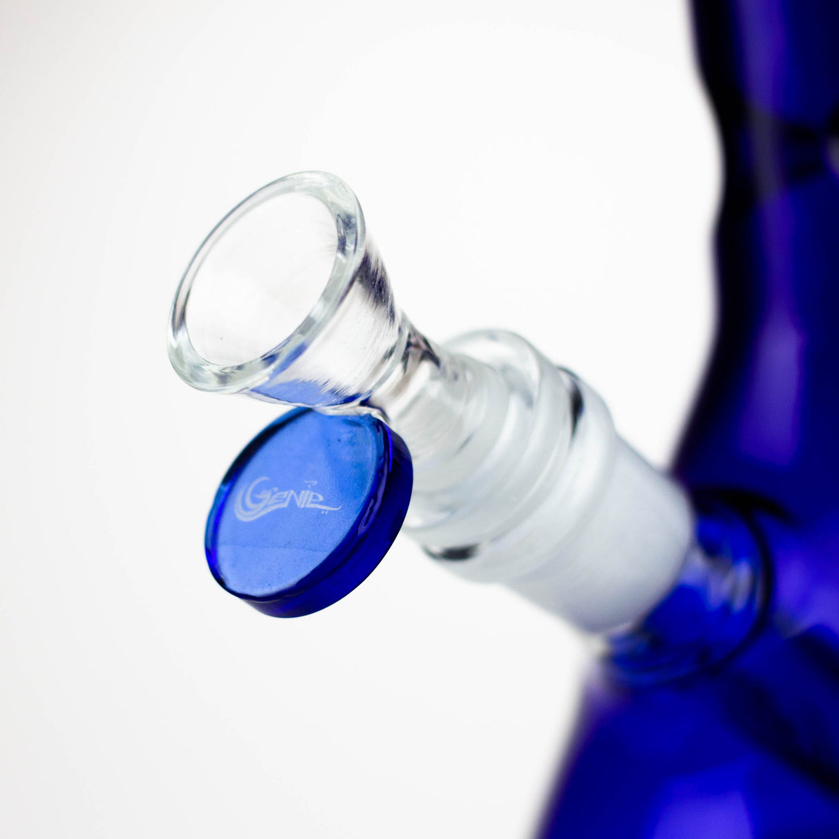 Genie 12" Colour Tube Beaker Bong with Ice Catcher