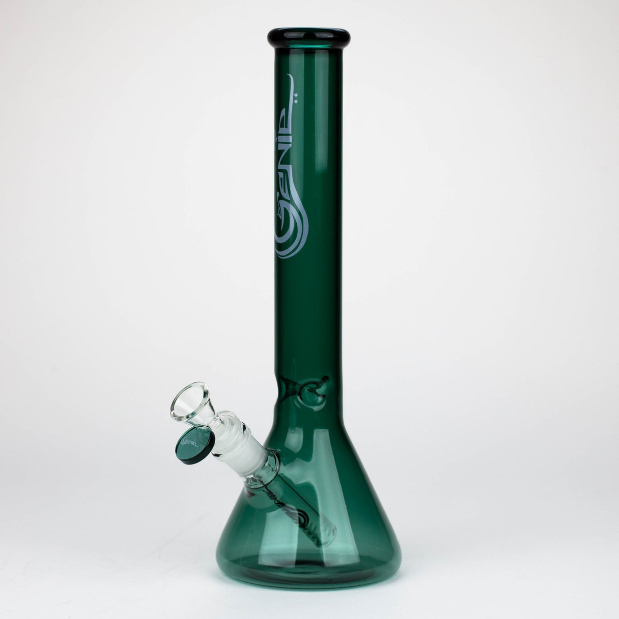 Genie 12" Colour Tube Beaker Bong with Ice Catcher