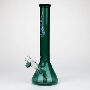 ONE Glass Bong Genie 12" Colour Tube Beaker Bong with Ice Catcher Genie 12" Colour Tube Beaker Bong