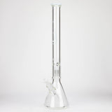 GENIE | 24" 9mm single percolator glass water bong [ GB1905 ]