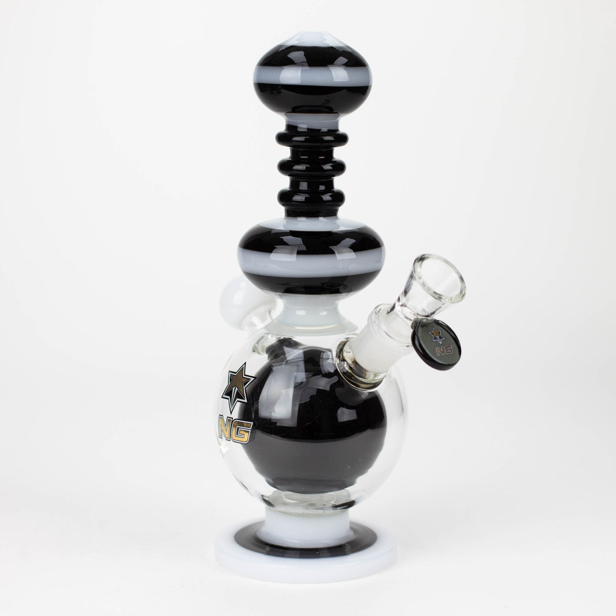 NG 10" Large Ball Perc Glass Bubbler