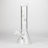 Genie 12" Colour-Accented Glass Bong with 6-Arm Perc