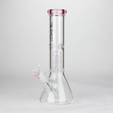 Genie 12" Colour-Accented Glass Bong with 6-Arm Perc