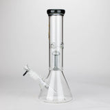 Genie 12" Colour-Accented Glass Bong with 6-Arm Perc