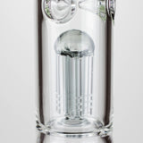 Genie 12" Colour-Accented Glass Bong with 6-Arm Perc