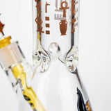 Castle Glassworks | 18" Anubis Beaker Bong