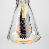 Castle Glassworks | 18" Anubis Beaker Bong