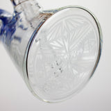 Cobra 14" Sandblasted Geometric 7mm Beaker Bong