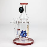Cobra 8.5" Water Bomb Diffuser Stemless Glass Bong