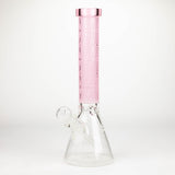 Cobra 14" Sandblasted Geometric 7mm Beaker Bong