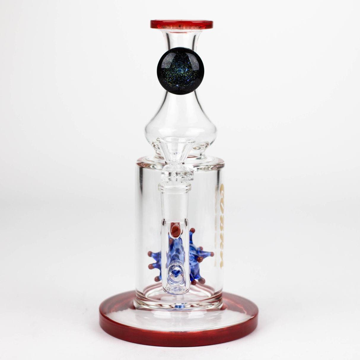 Cobra 8.5" Water Bomb Diffuser Stemless Glass Bong