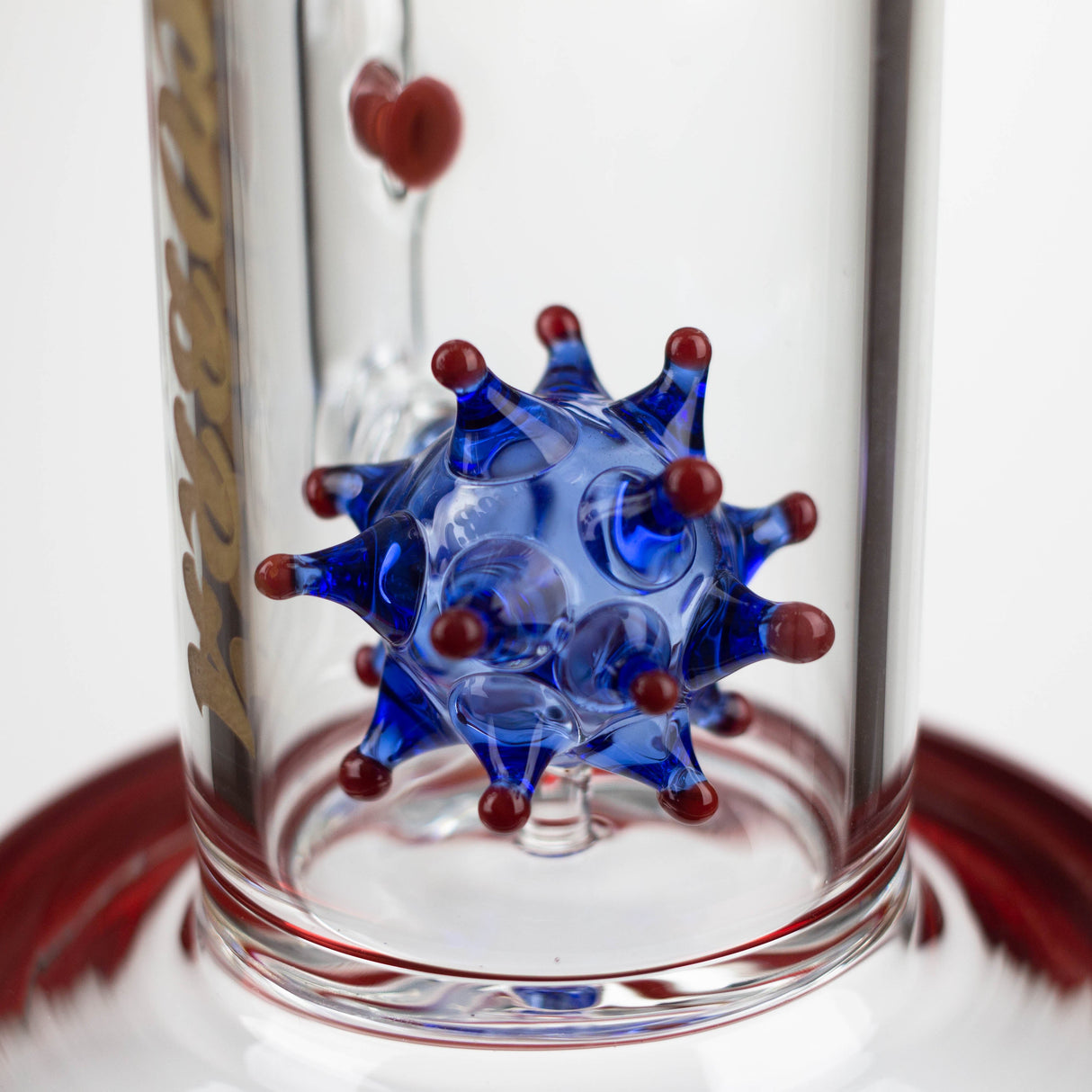 Cobra 8.5" Water Bomb Diffuser Stemless Glass Bong