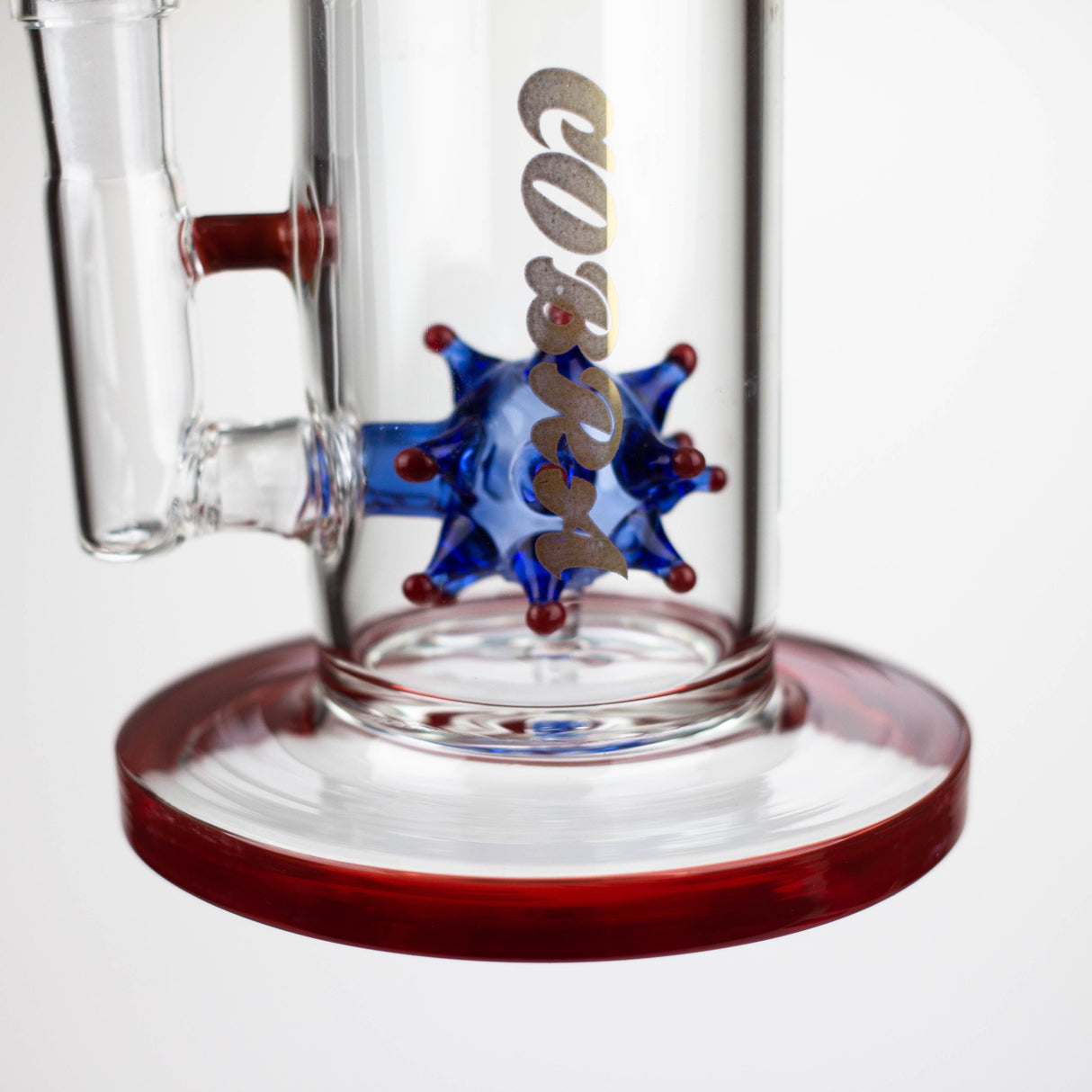 Cobra 8.5" Water Bomb Diffuser Stemless Glass Bong