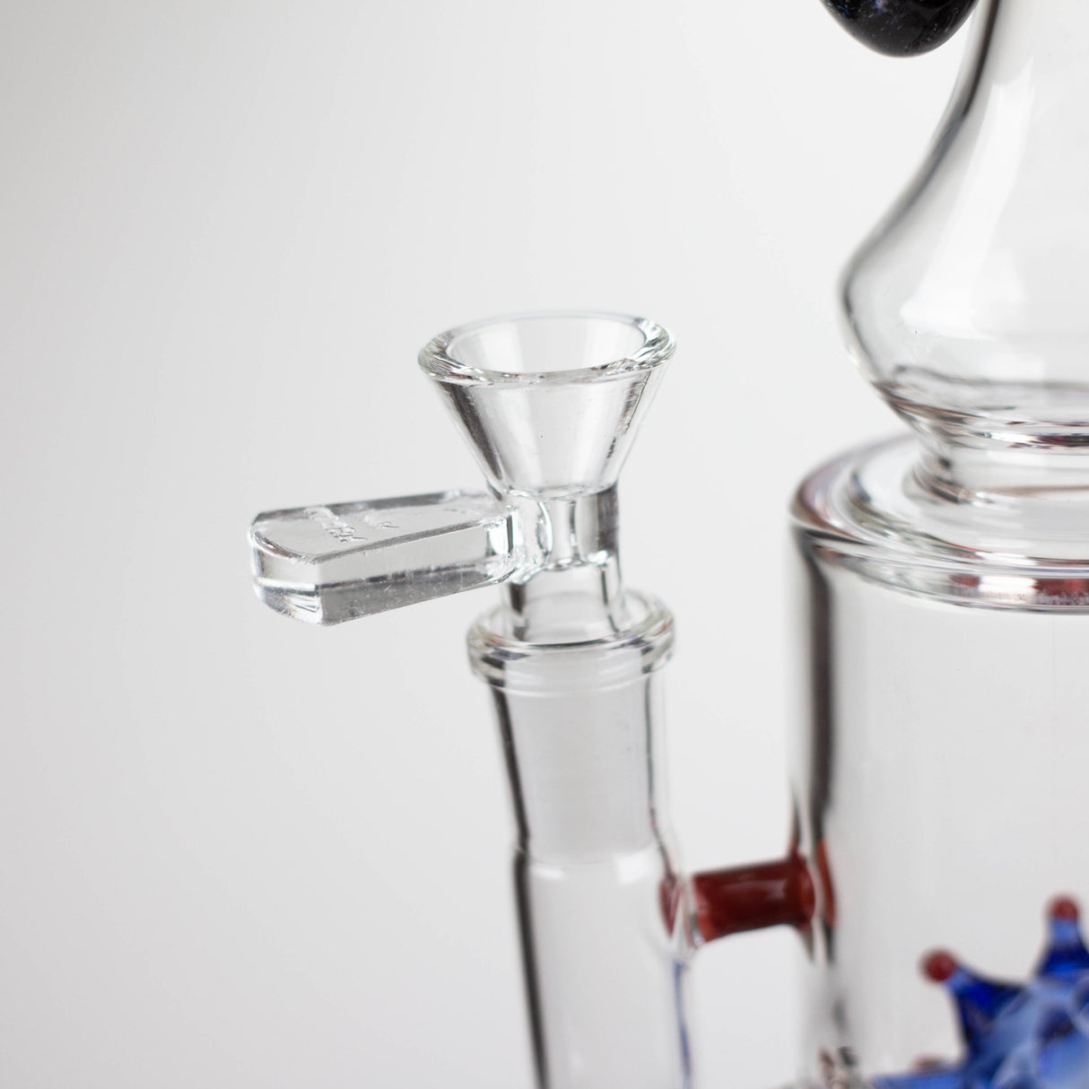 Cobra 8.5" Water Bomb Diffuser Stemless Glass Bong