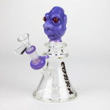 Cobra 8" Milk Pink Creature Head Showerhead Bong