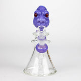 Cobra 8" Milk Pink Creature Head Showerhead Bong