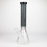 Cobra 14" Sandblasted Geometric 7mm Beaker Bong