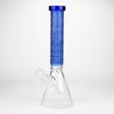 Cobra 14" Sandblasted Geometric 7mm Beaker Bong