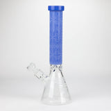 Cobra 14" Sandblasted Geometric 7mm Beaker Bong