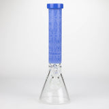 Cobra 14" Sandblasted Geometric 7mm Beaker Bong