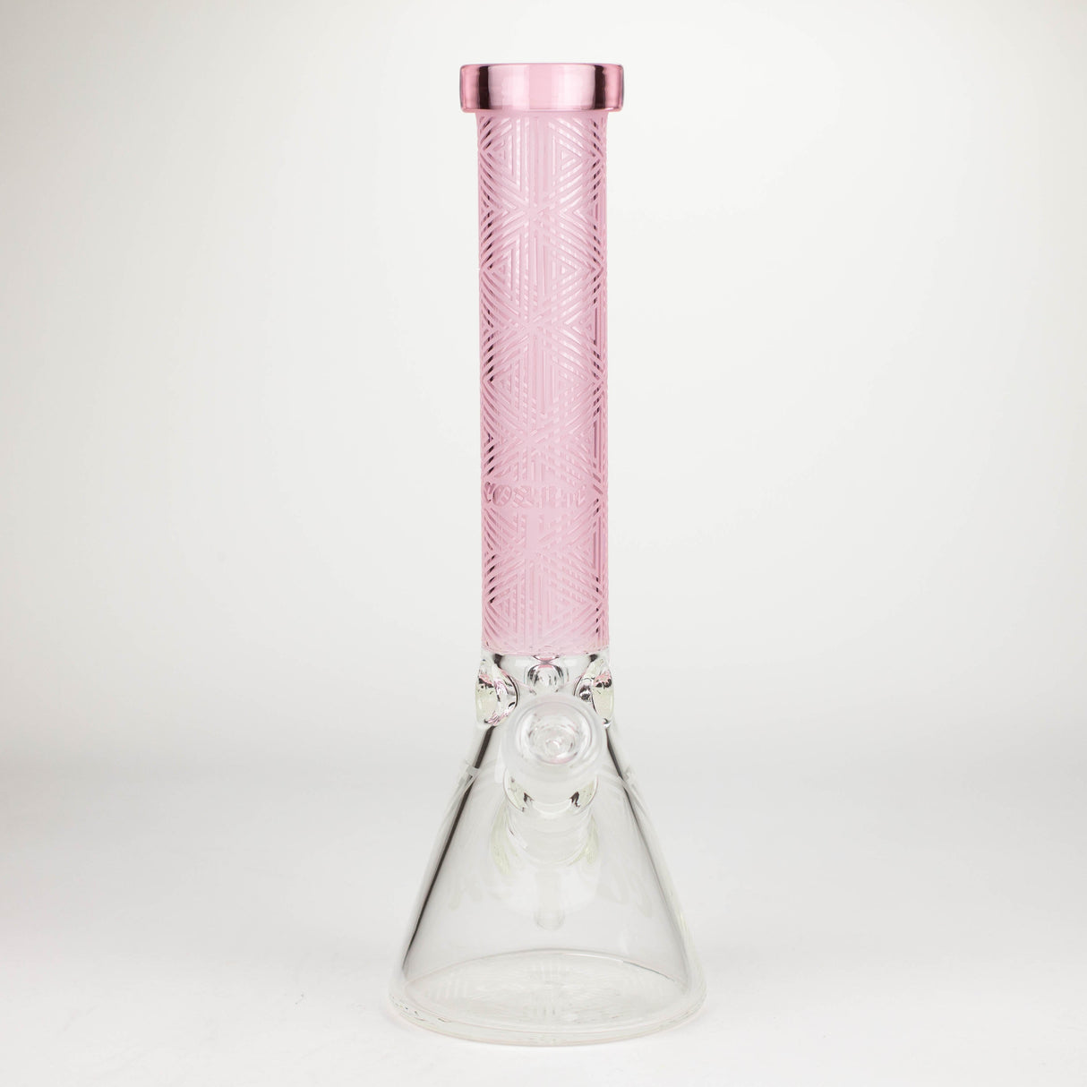 COBRA 14-Inch 7mm Glass Beaker Bong with Ice Catcher