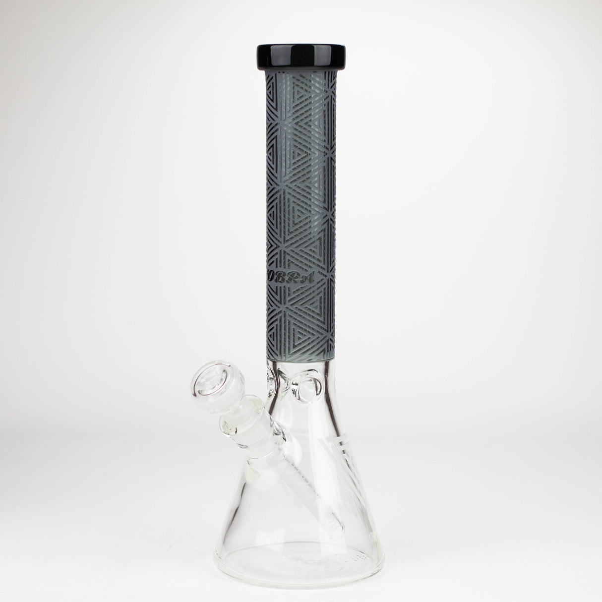 COBRA 14-Inch 7mm Glass Beaker Bong with Ice Catcher
