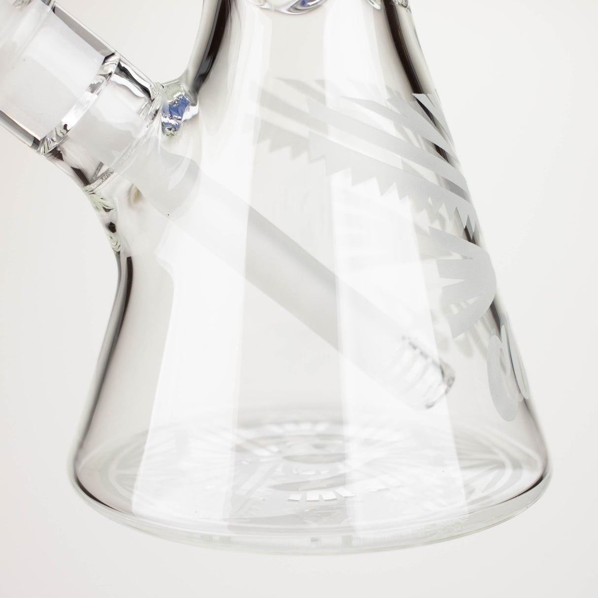Cobra 14" Sandblasted Geometric 7mm Beaker Bong