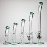 The Kind Glass Bent Neck 9mm Straight Tube Glass Bong