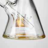 Golden Crown™ 14" Signature 9mm Glass Bong with 24K Emblem