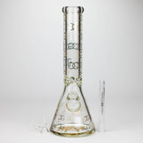 Golden Crown™ 14" 24K Gold Emblem 9mm Glass Bong