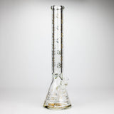 Smoke & Vape Distributor Glass Bong Golden Crown 18" 9 mm 24K Gold Emblem Water Pipe Golden Crown Thick Glass Bong 18" | Canada