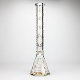 Smoke & Vape Distributor Glass Bong Golden Crown 18" 9 mm 24K Gold Emblem Water Pipe Golden Crown Thick Glass Bong 18" | Canada