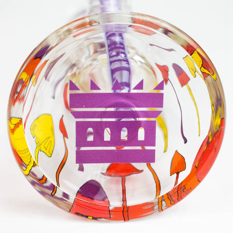 Castle Glassworks Glass Bong Castle Glassworks Shroomie 12" 9 mm Beaker Bong with 12 mm Base Castle Glassworks Shroomie Beaker Bong | Canada